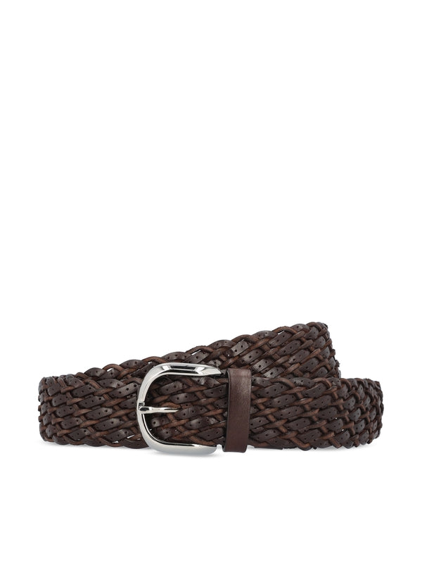 Braided Leather Belt