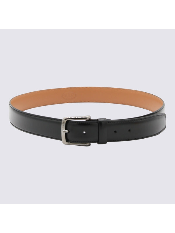 Tod'S Black Leather Belts
