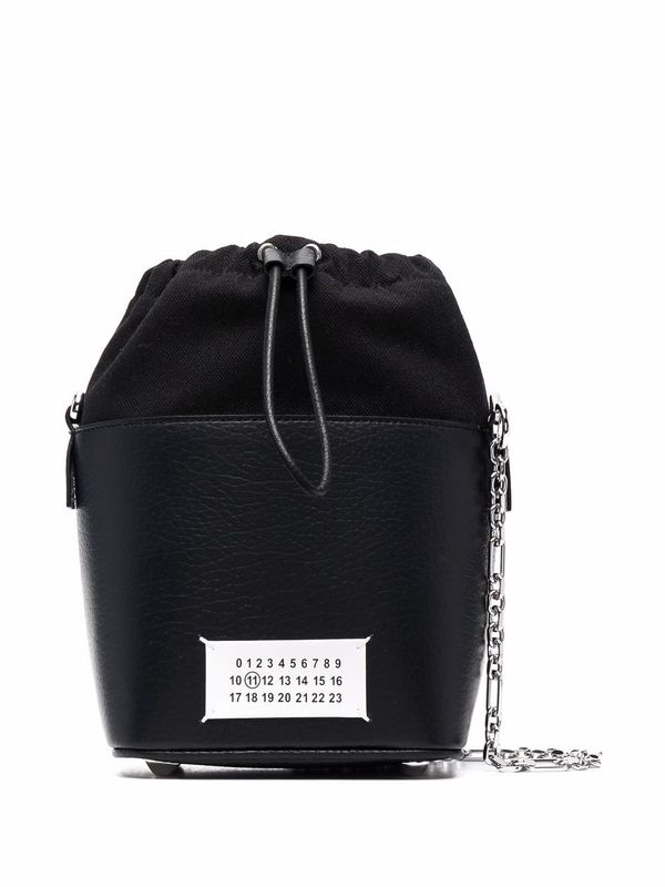 5ac Chain Leather Bucket Bag