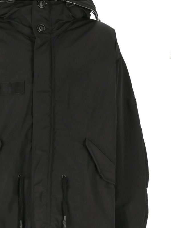 Drawstring Hood Parka