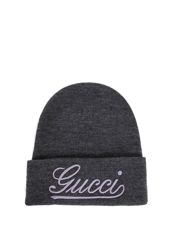 Lettering Logo Wool Beanie