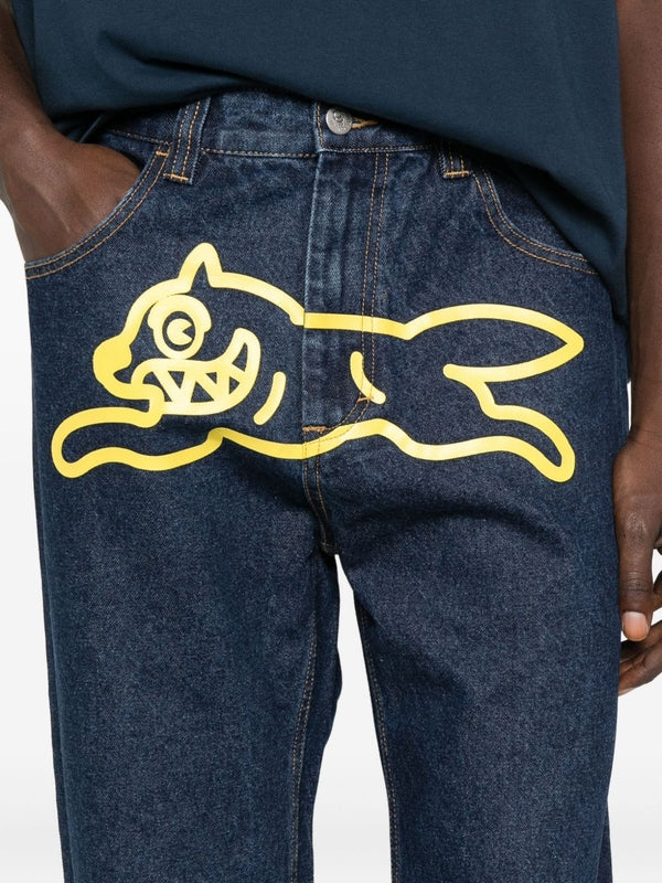 Ice Cream Blue Denim Pants