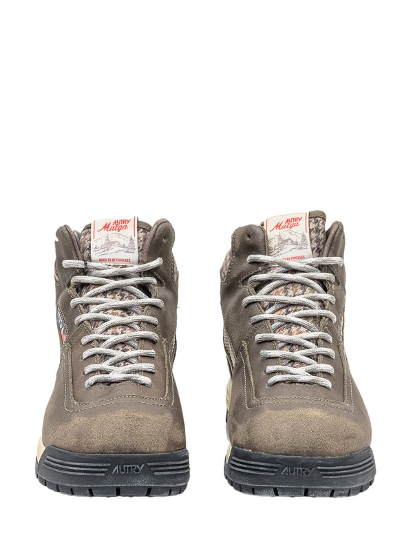 Autry Green High Top Sneakers