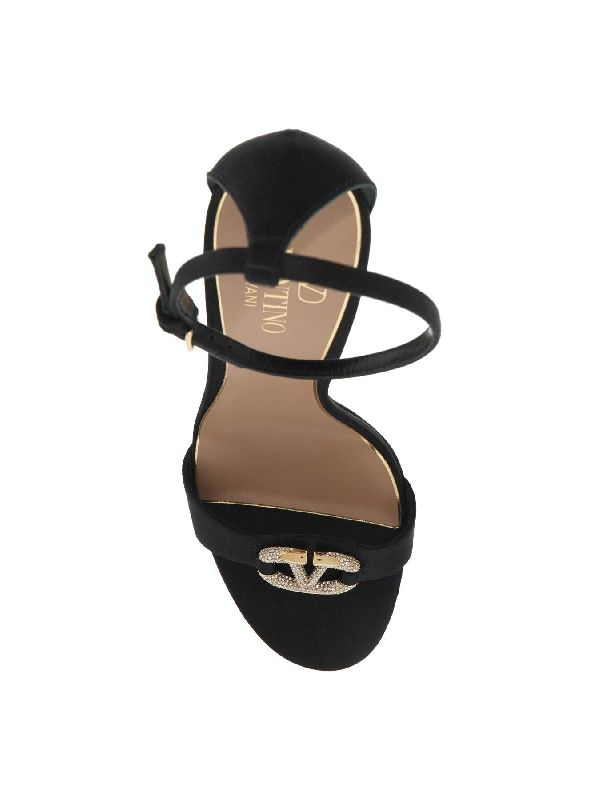 V Logo Anklet Sandals - Jente