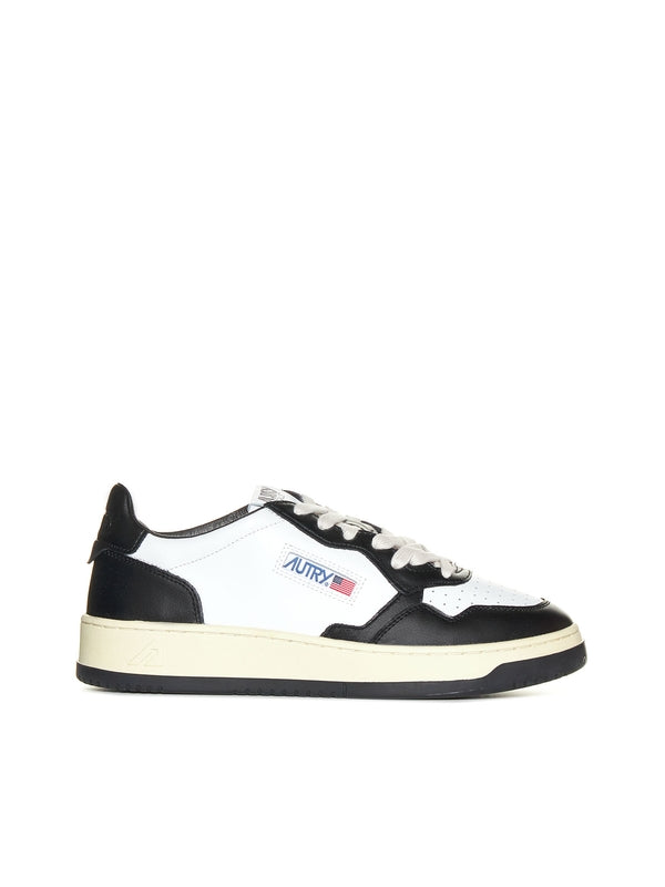 Autry Black White Low Top Sneakers