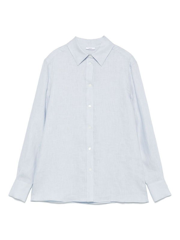 Sky Blue Linen Shirt