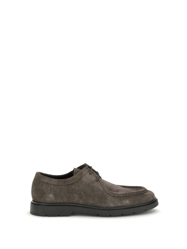Kiton Grey Lace-Ups
