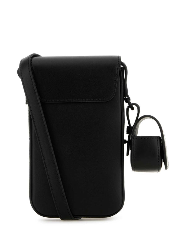 Logo Stamp
  Leather Phone Holder Bag