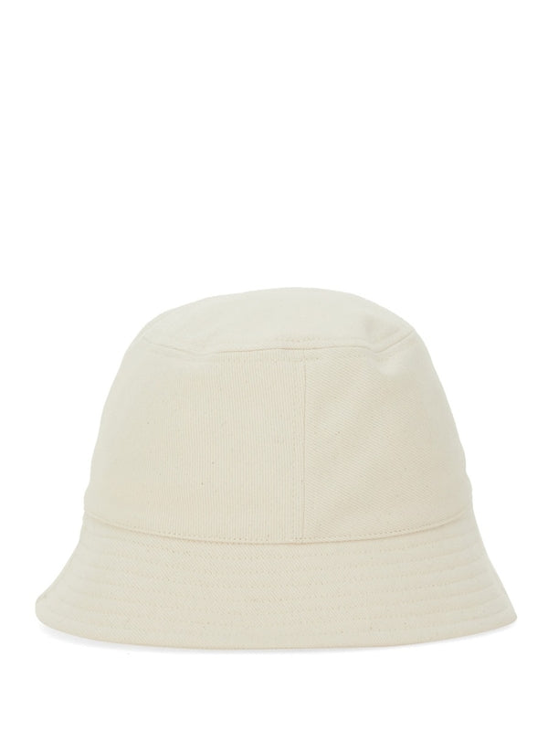 Haley Logo Embroidered Cotton Bucket Hat