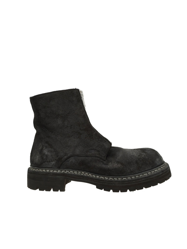 Guidi Black Ankle Boots