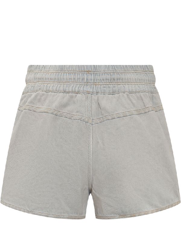 Ouaga Faded Denim Shorts