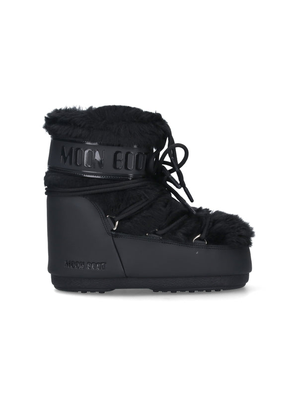 Icon Logo Lace-Up Boots