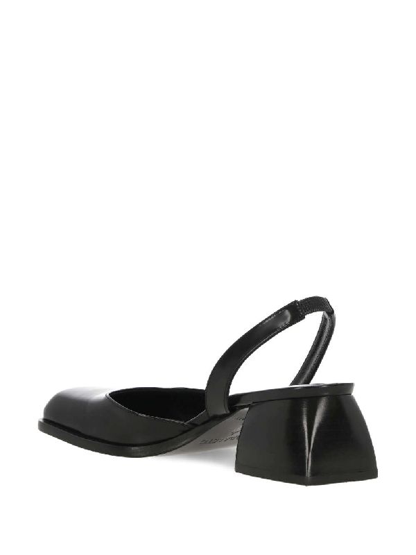 Bulla Black Slingback Heel