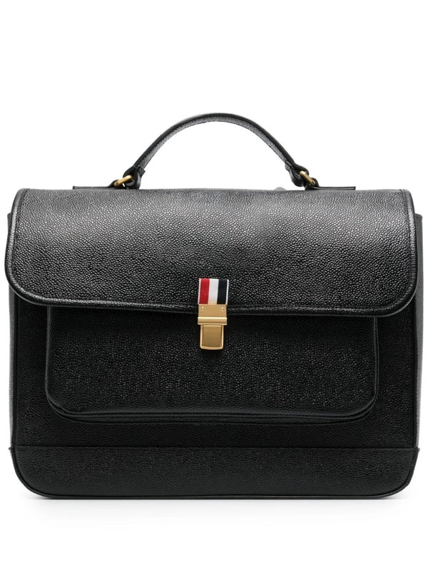 Thom Browne Black Backpack