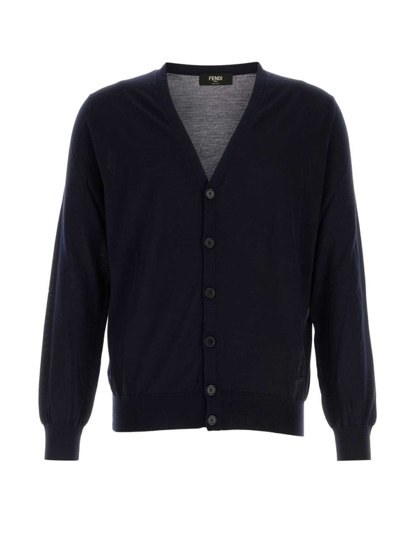 Fendi Navy Cardigan