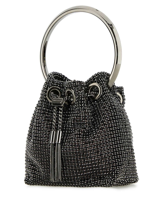 Bon Bon Crystal Micro Bucket Bag