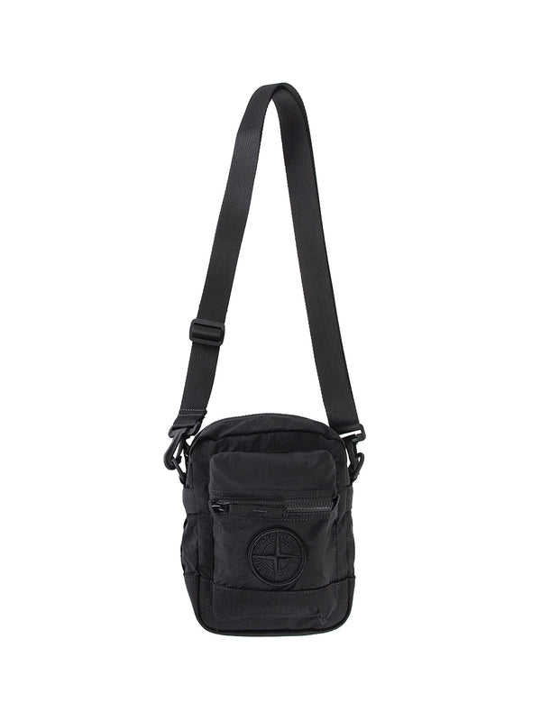 Wappen Logo Detail Nylon Crossbody Bag