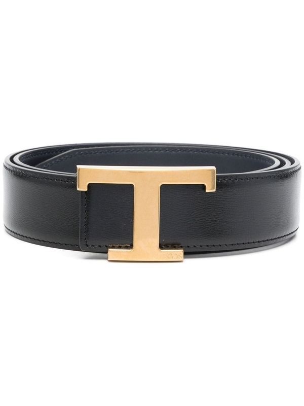Tod's Black Leather Belt