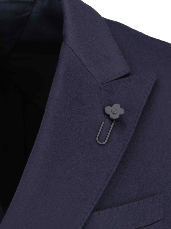 Boutonniere Cashmere Double Blazer