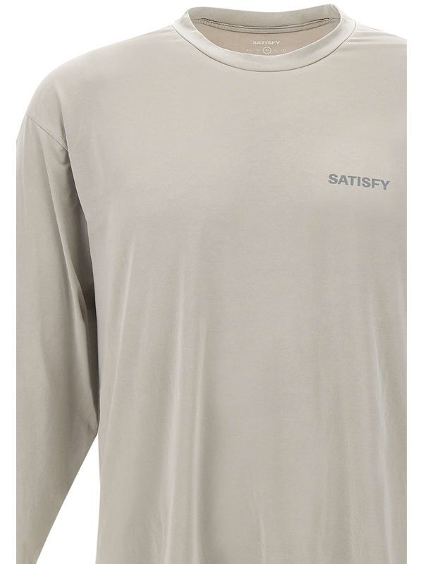 Logo Detail Long Sleeve Top