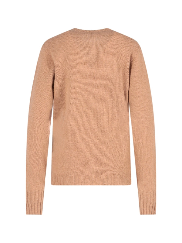 Crew Neck Cashmere Knit