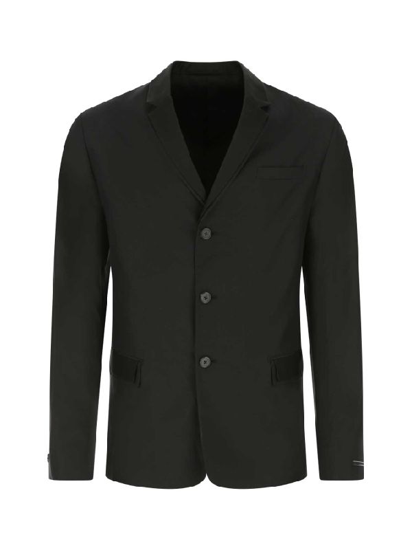 Black Silk Single Jacket