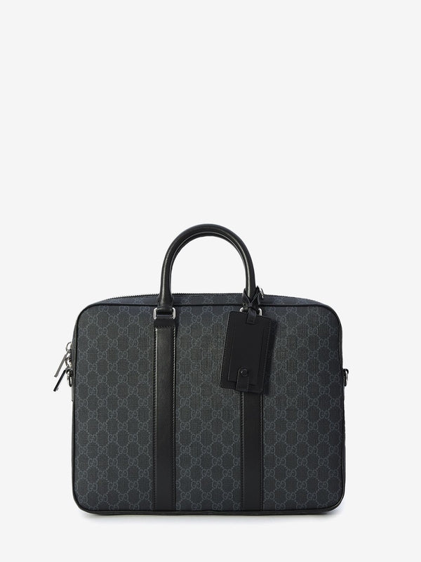 GG Supreme Canvas Medium Brief Case