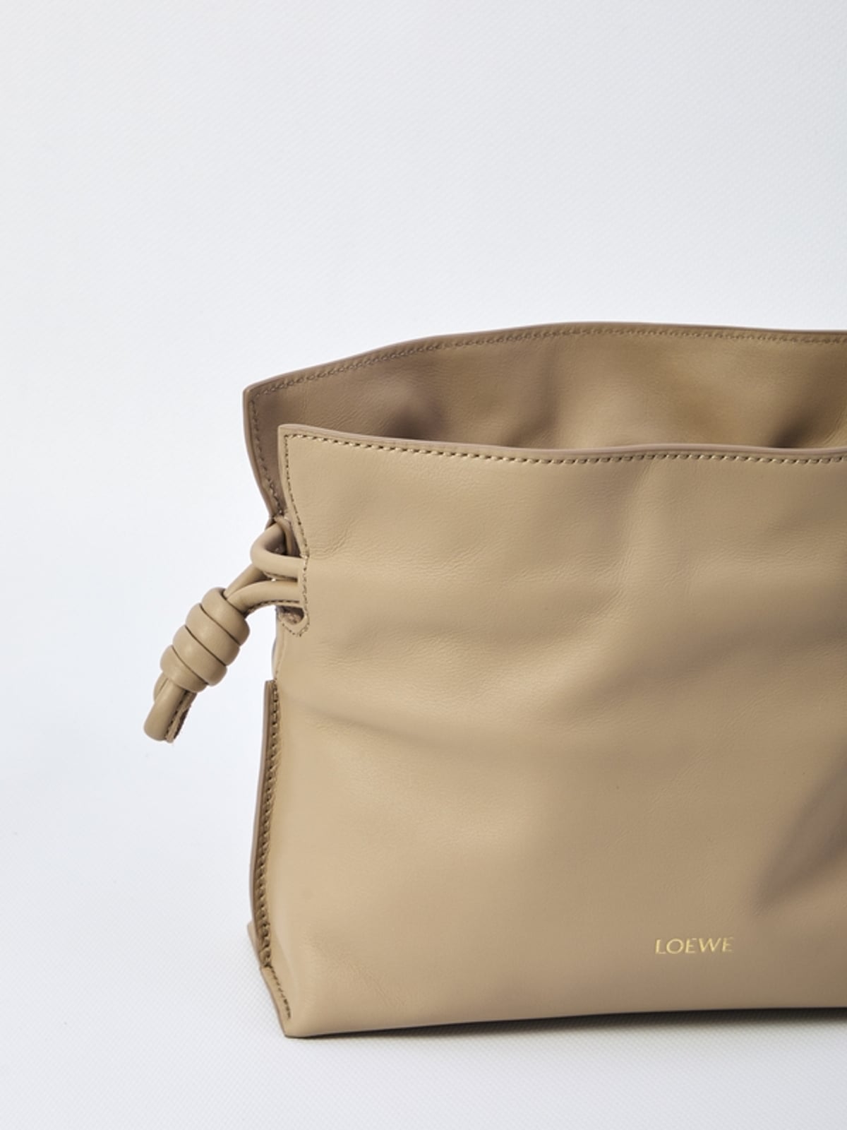 Loewe Beige Bucket Bags