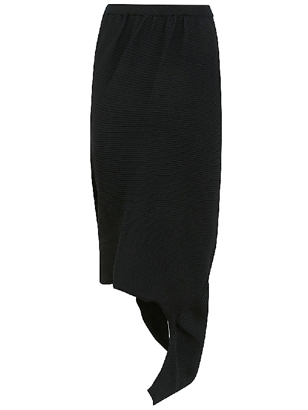 Aerate Pleated Midi Skirt