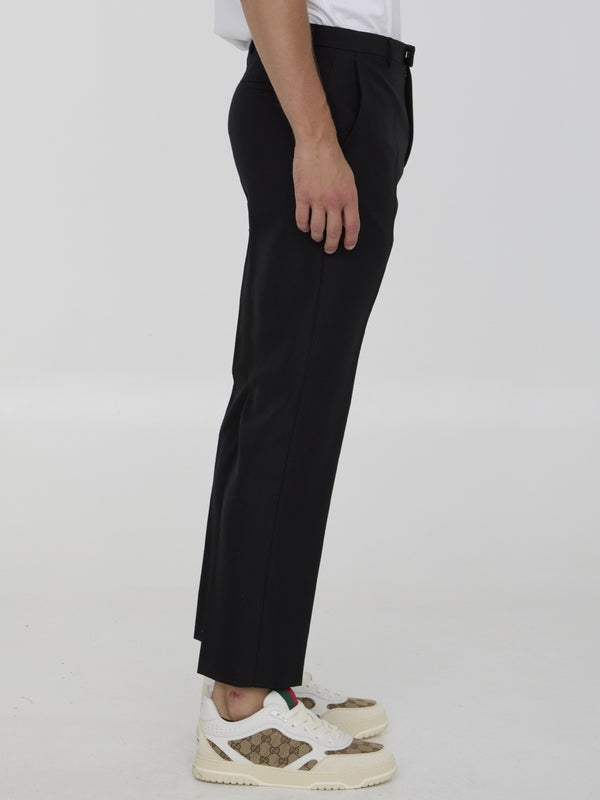 Wool Blend Tailored Pants - Jente