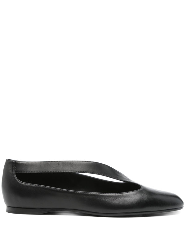 Kate Black Flat Shoes