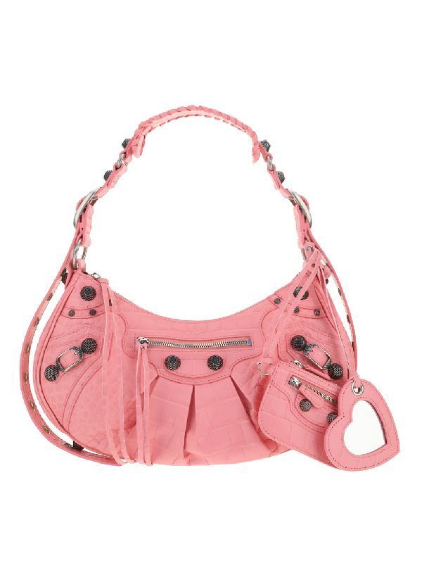 Balenciaga Le Cagall Small Pink Crossbody & Shoulder Bags