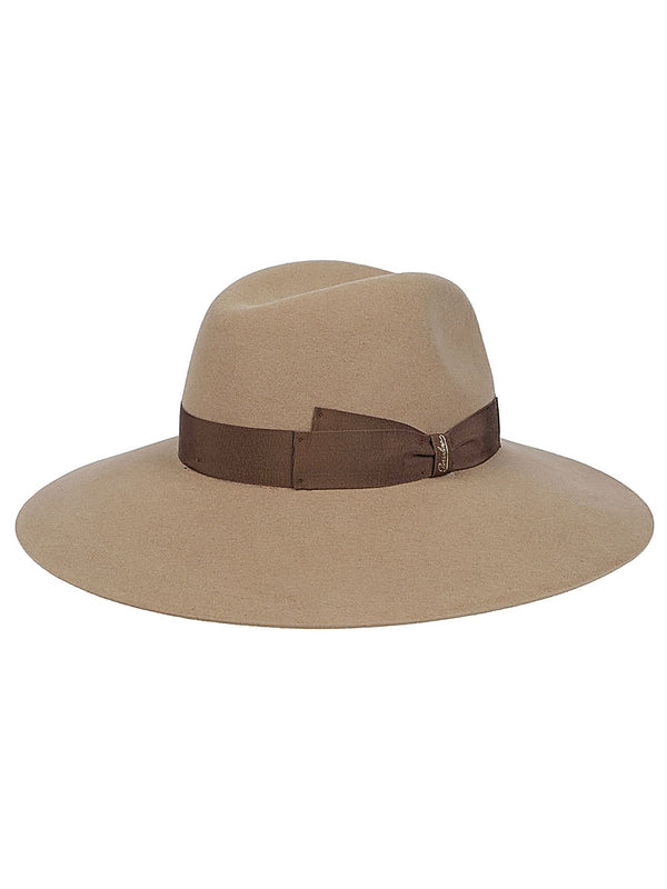 Bow Band Wool
  Fedora Hat