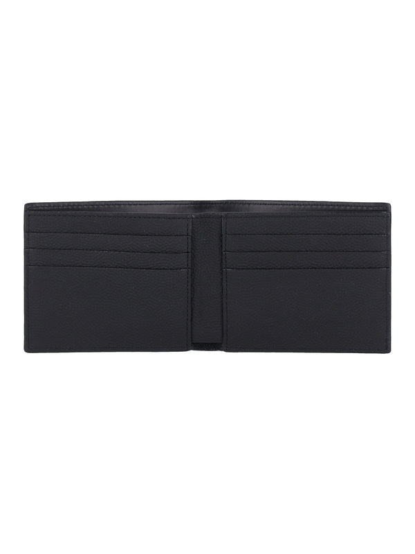 Basket Logo Leather Bifold Wallet