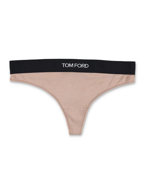 Logo Banding Thongs