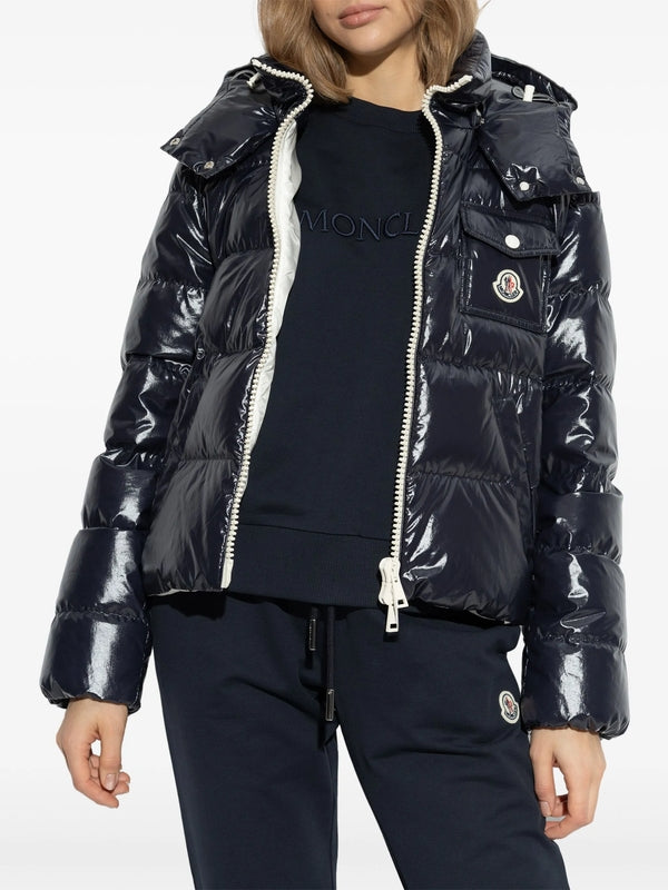 Andro Grenoble Logo Glossy Down Jacket