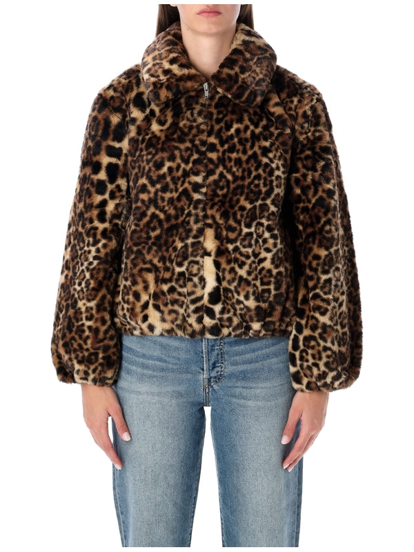 Levi'S Leopard Brown Jacket
