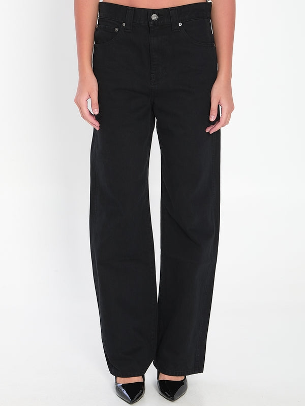 Khaite Navy Denim Pants