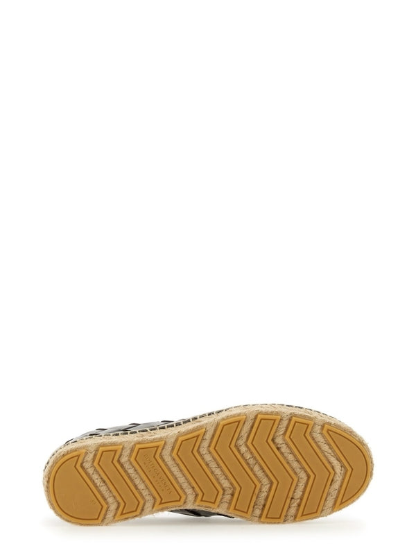 Intrecciato Leather Espadrilles