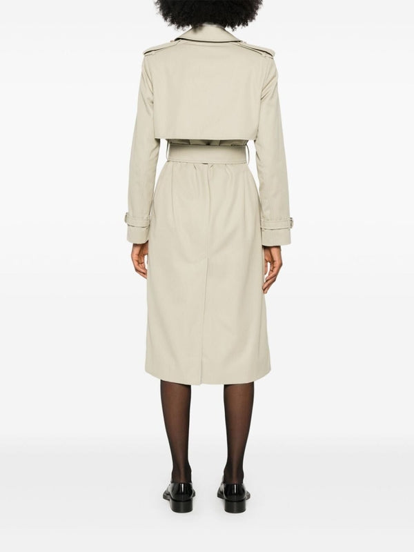 Belt Double Trench Coat