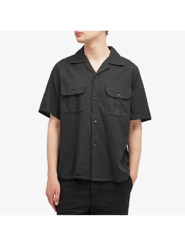 Keesey Cotton Silk Short-sleeve Shirt