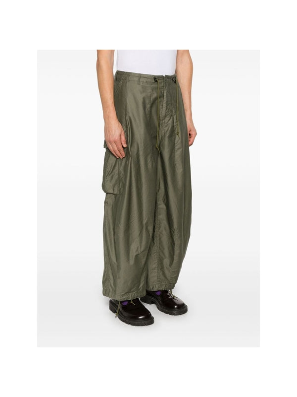 Hd Drawstring Cotton Cargo Pants