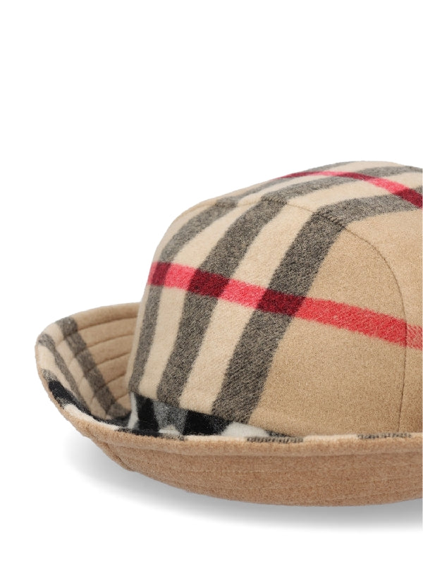 Vintage Check Bucket Hat