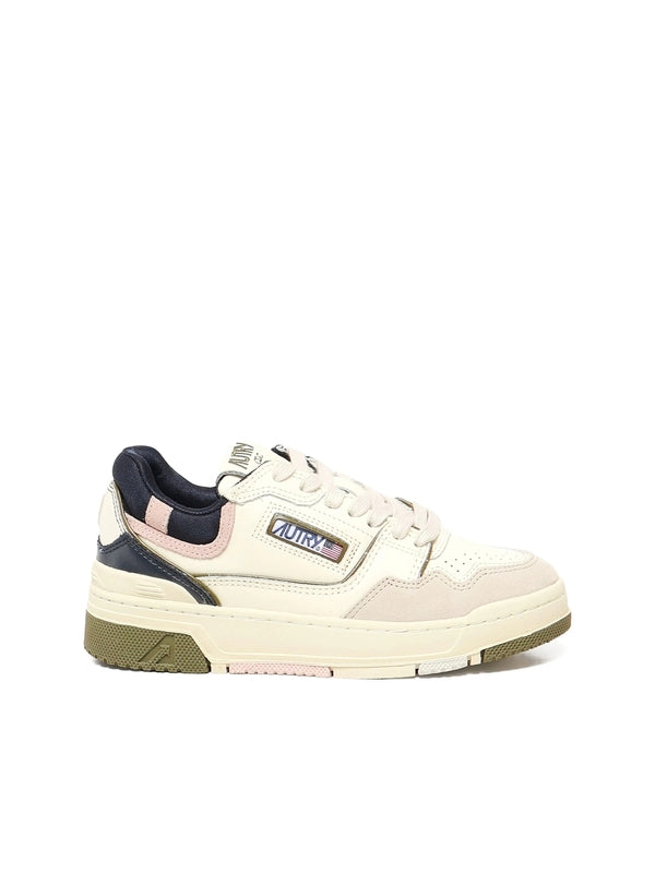 Autry Beige Low Top Sneakers