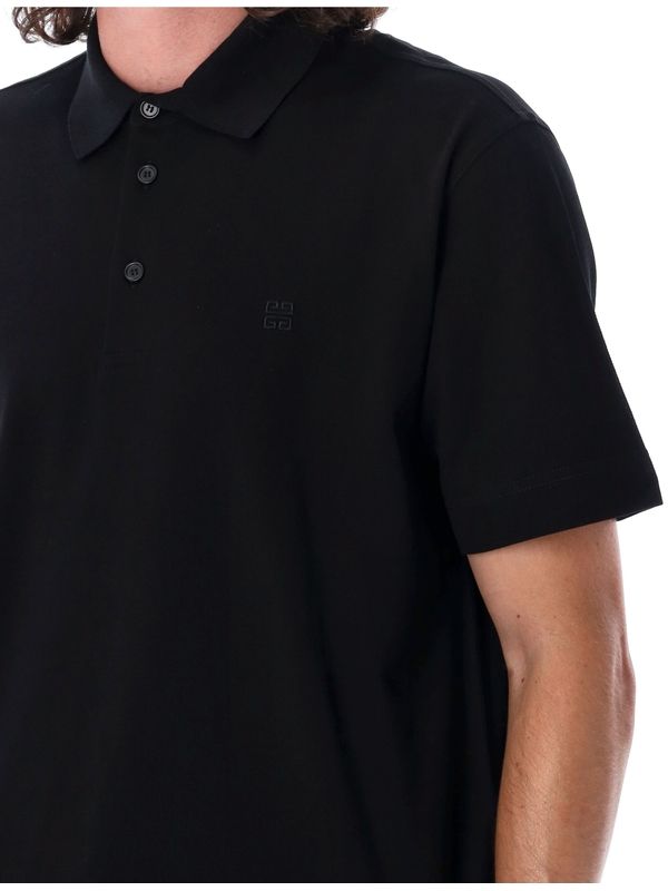 4G Logo Cotton Polo Shirt