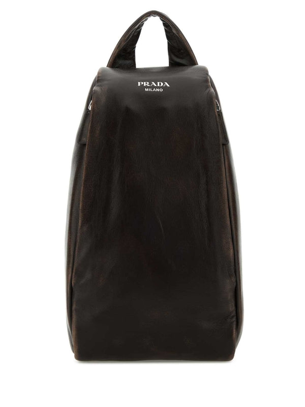 Prada Brown Backpacks