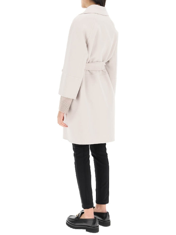 Arona Belted Wool Midi Coat