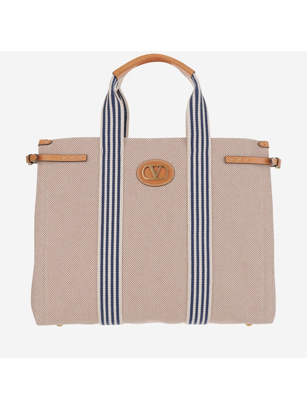 Antibes Canvas Large Tote Bag