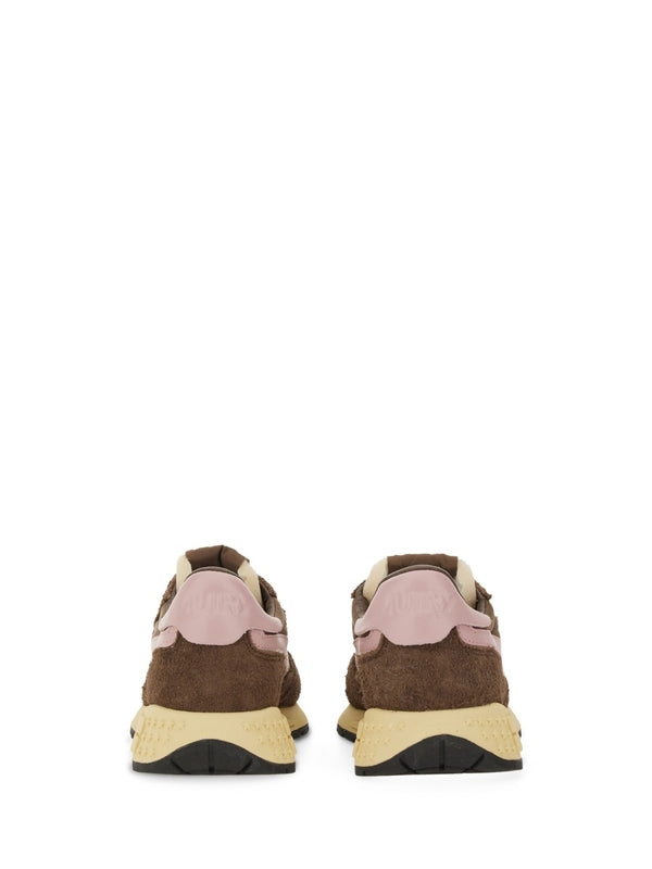 Autry Brown Low Top Sneakers
