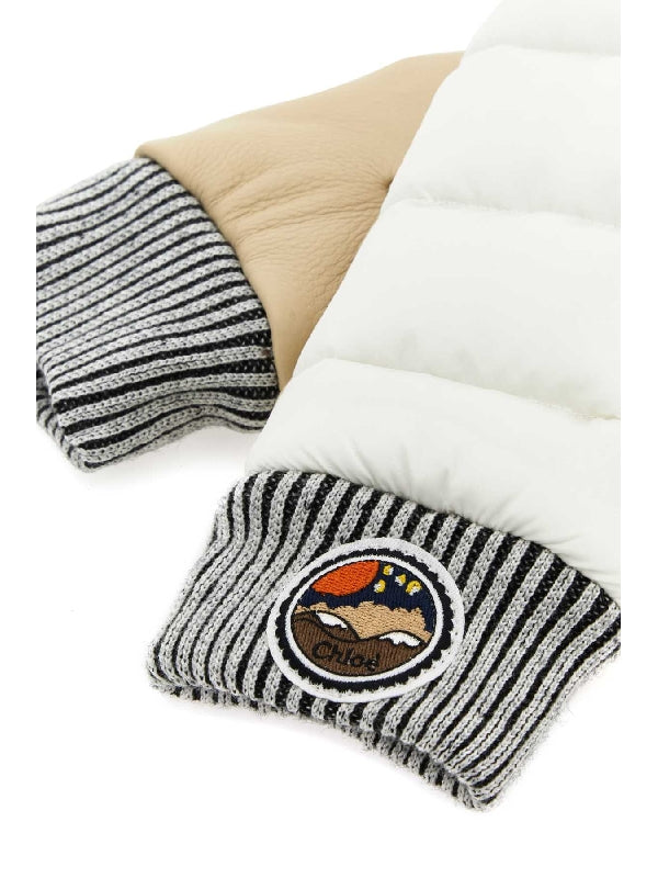 Mountain Logo Patch Mittens